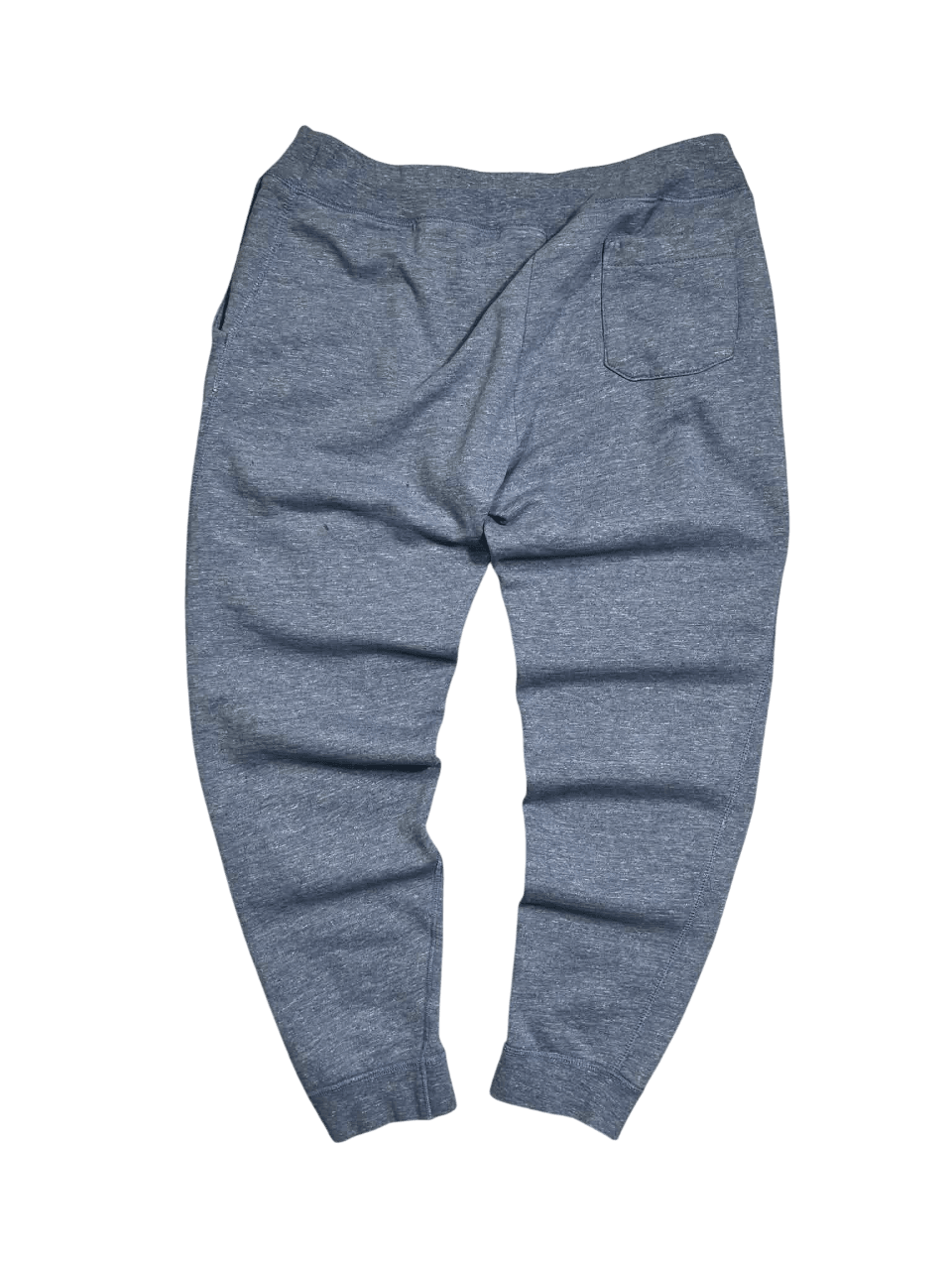 Szürke pamut streetwear melegítőnadrág, sportos fazon, hátsó zsebbel