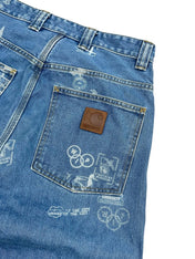 Carhartt Print Baggy Jeans (S)
