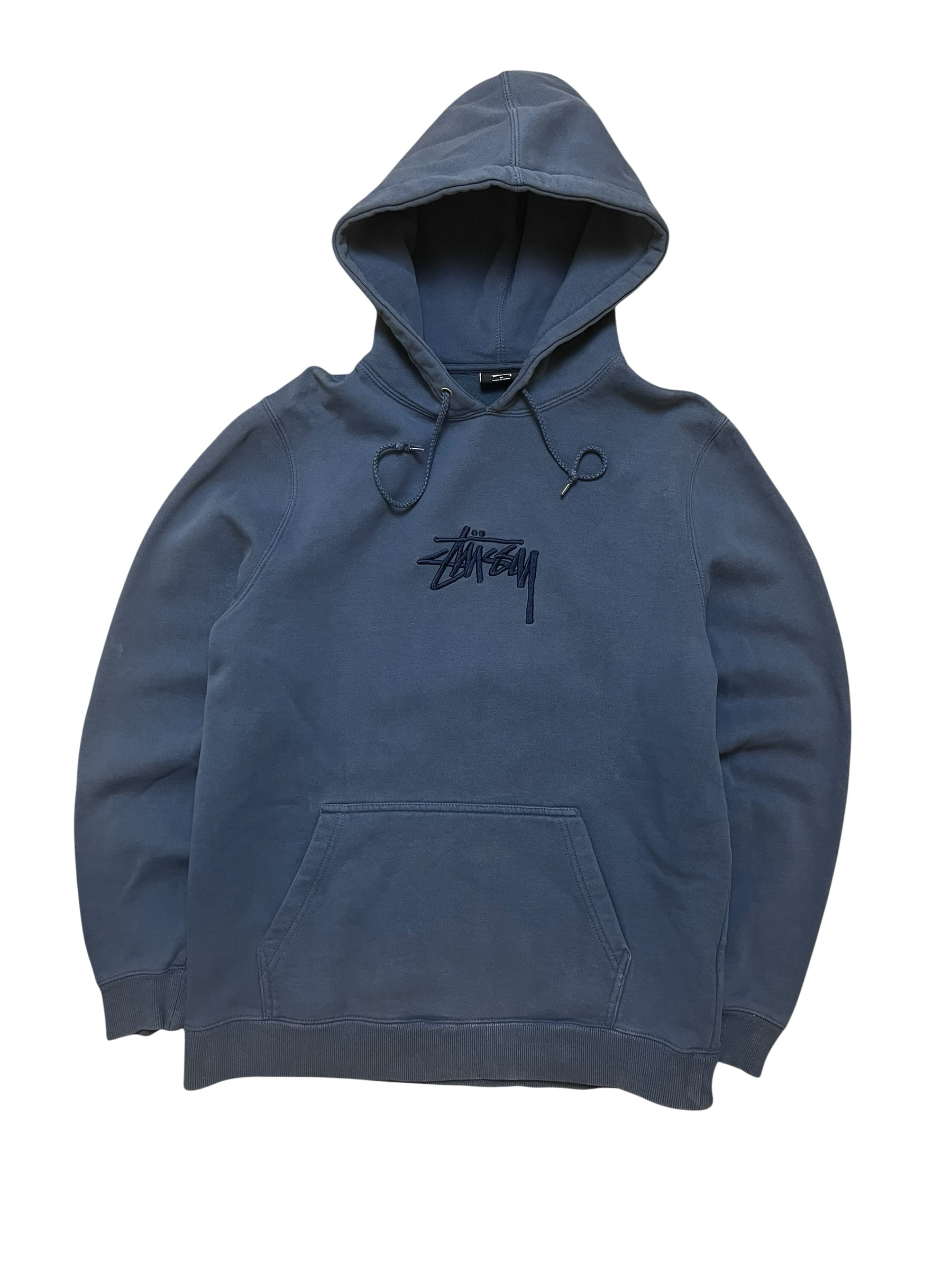 Stüssy Blue Logo Hoodie (M)