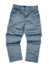 Kék vintage streetwear chino nadrág, laza szabású, prémium minőségű