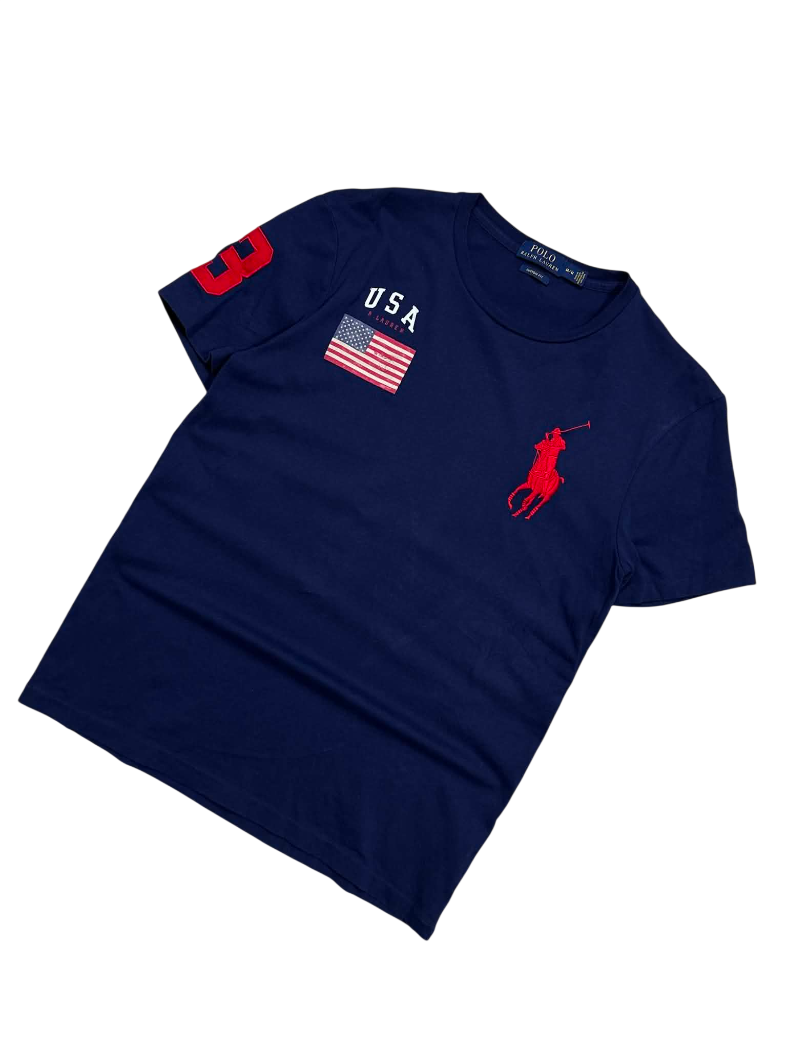 Polo Ralph Lauren Chief Keef Bigpony USA Poloshirt (M)