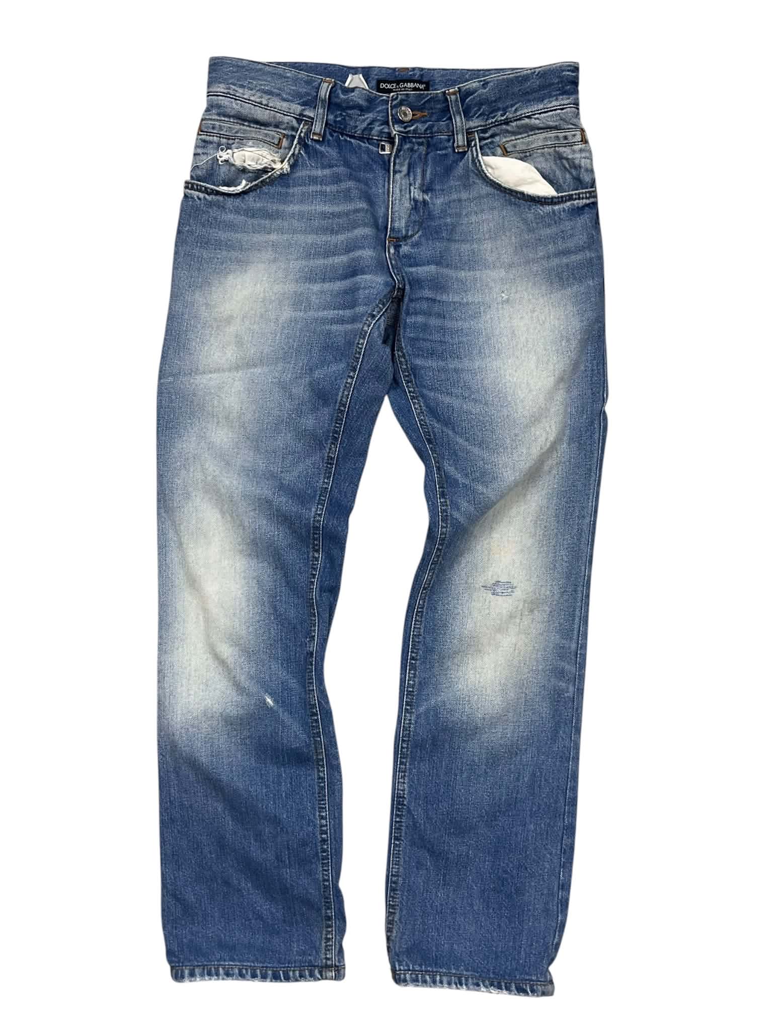 Dolce & Gabbana Big Print Jeans (S)