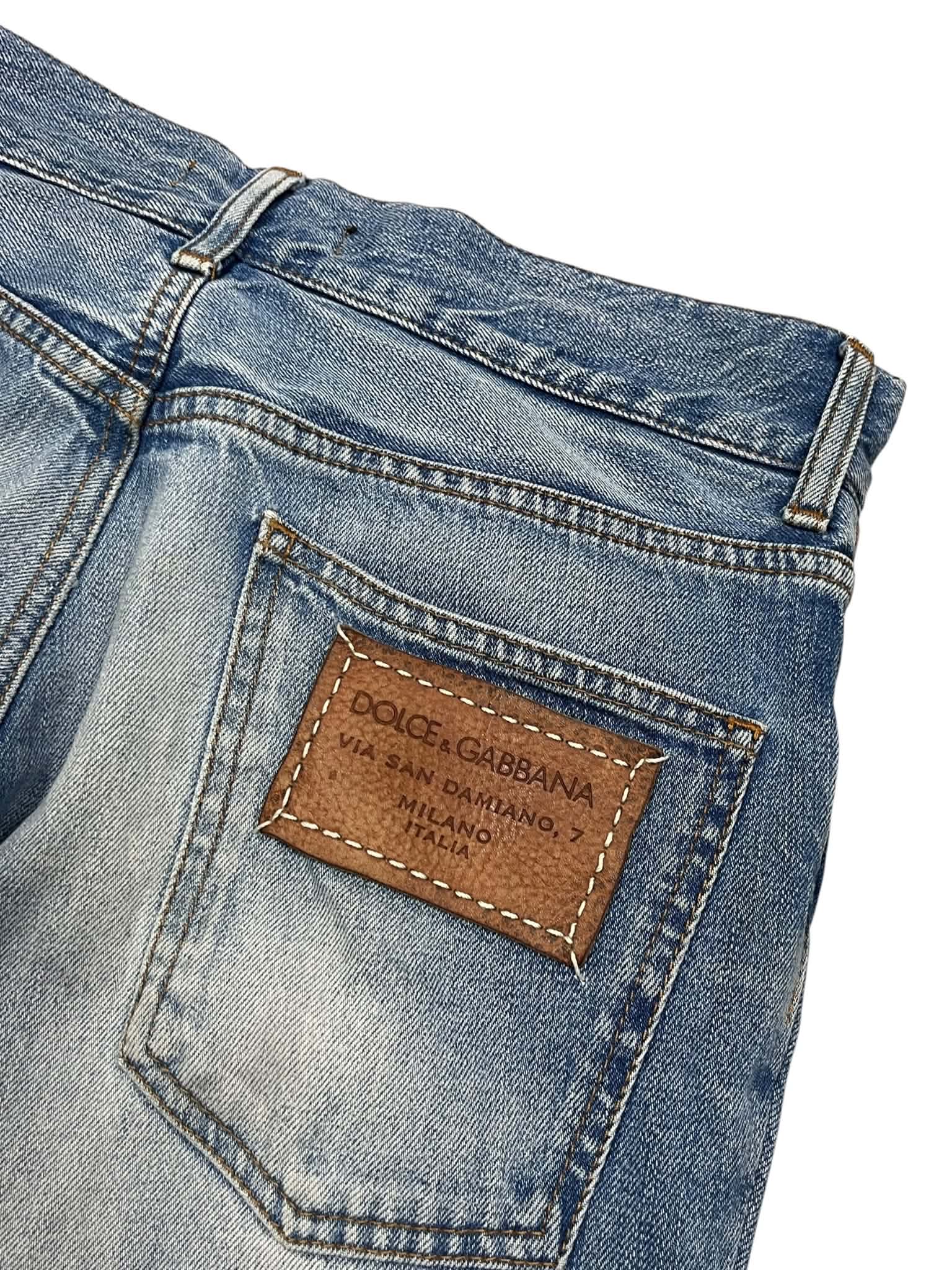 Dolce & Gabbana Big Print Jeans (S)