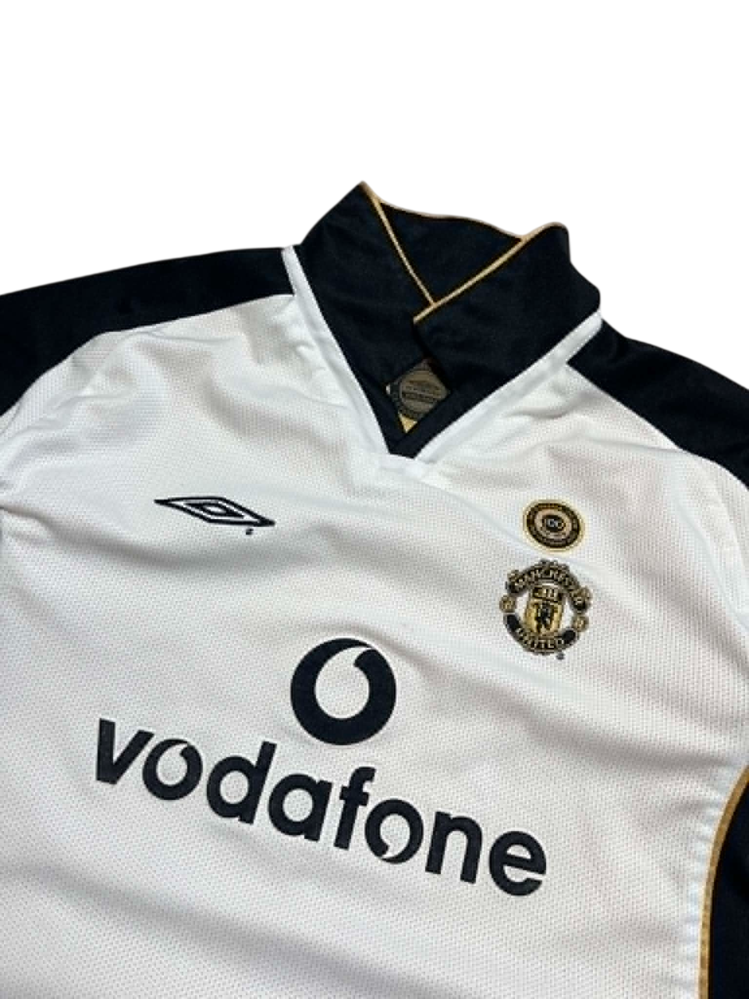2001-02 Umbro x Manchester United CAPENER "7" Reversible Jersey (XS)