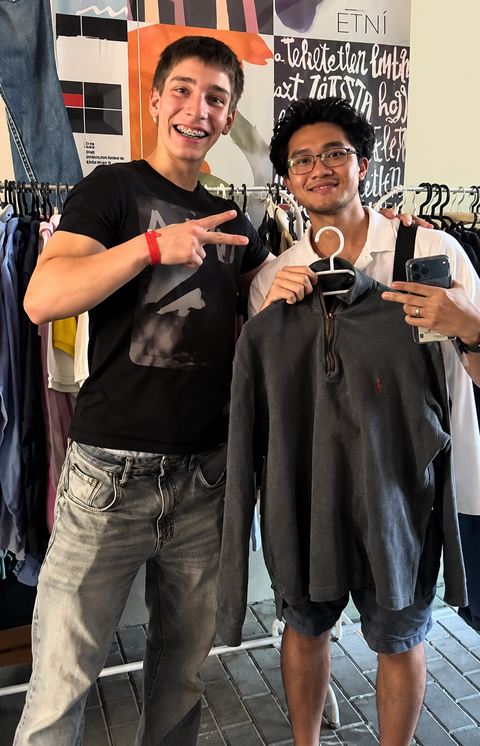 Customer wearing Candy Streetwear