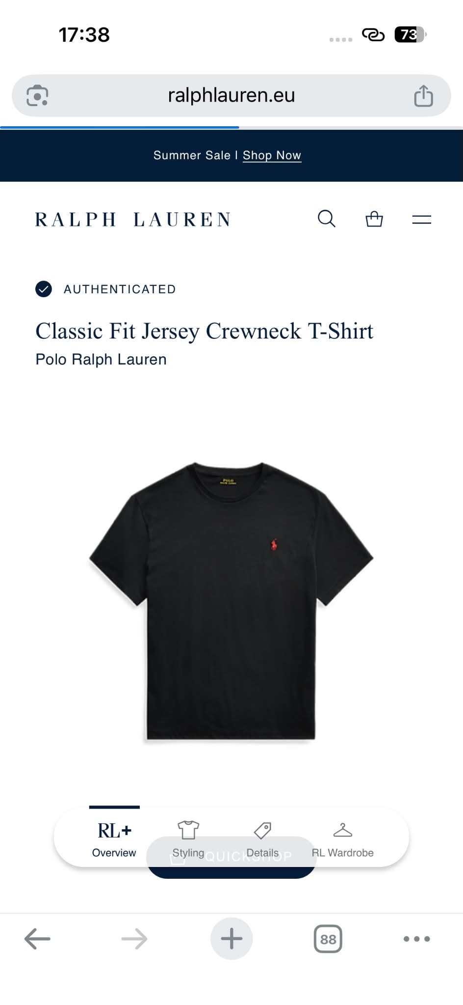 Polo Ralph Lauren T-Shirt (XL)