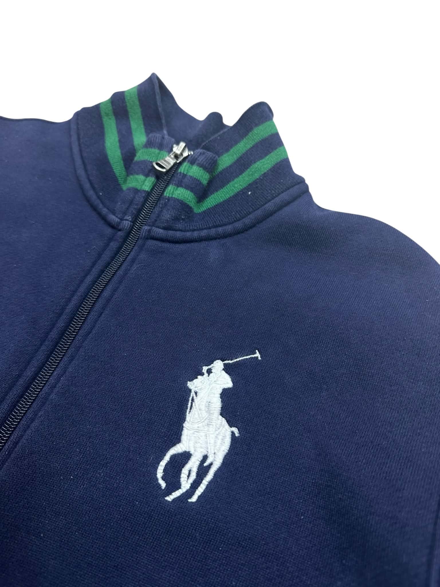 Polo Ralph Lauren Chief Keef Bigpony Wimbledon Full Zip Up (Women L - Men S)