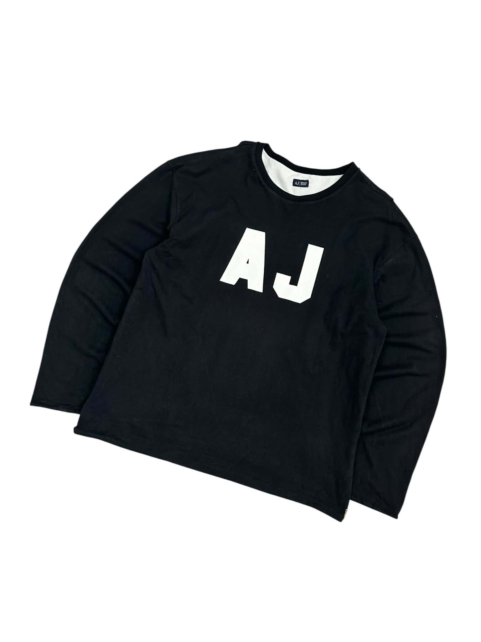 REVERSIBLE Armani Jeans Vintage Crewneck (L)
