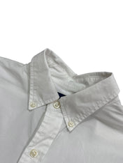 Candy Streetwear fehér Ralph Lauren férfi ing gombos gallérral és prémium pamut anyaggal