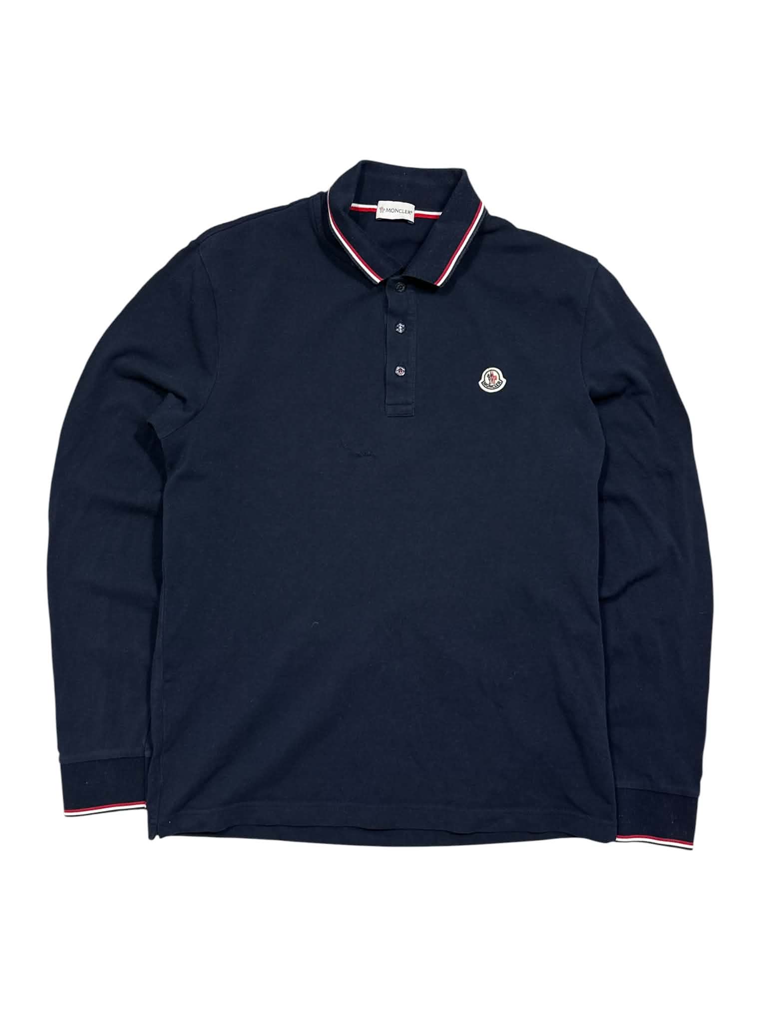 Moncler Longsleeve Poloshirt (L)