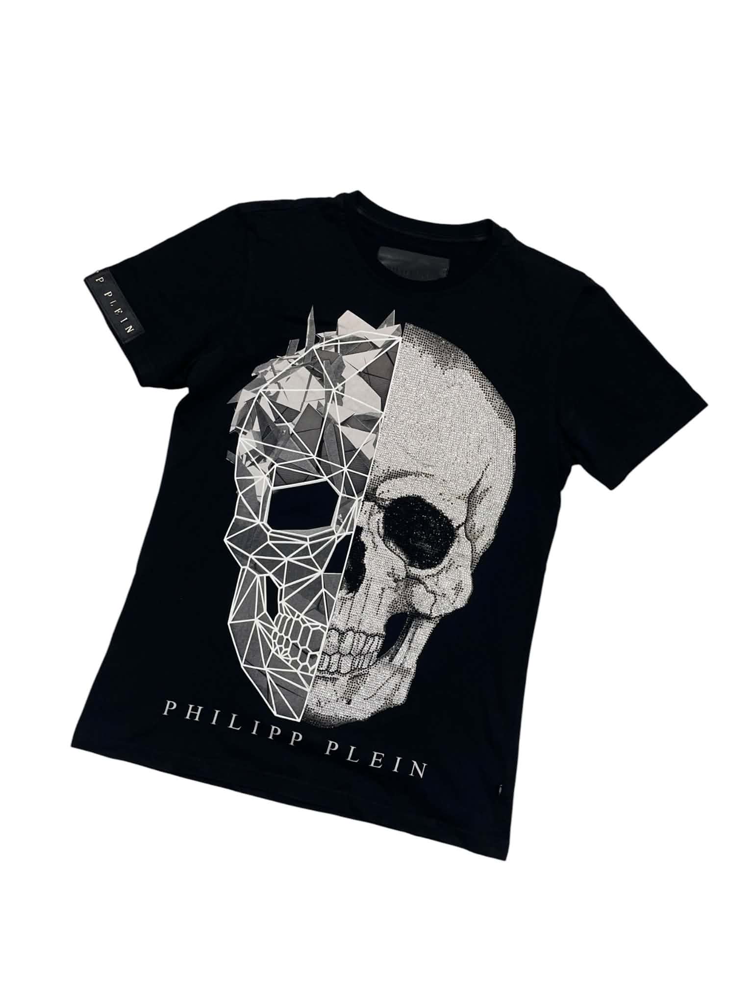 Philipp Plein A Big Trouble Skull T-Shirt (M)