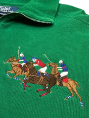 Polo Ralph Lauren Triple Pony 1/4 Quarter Zip Up (L)