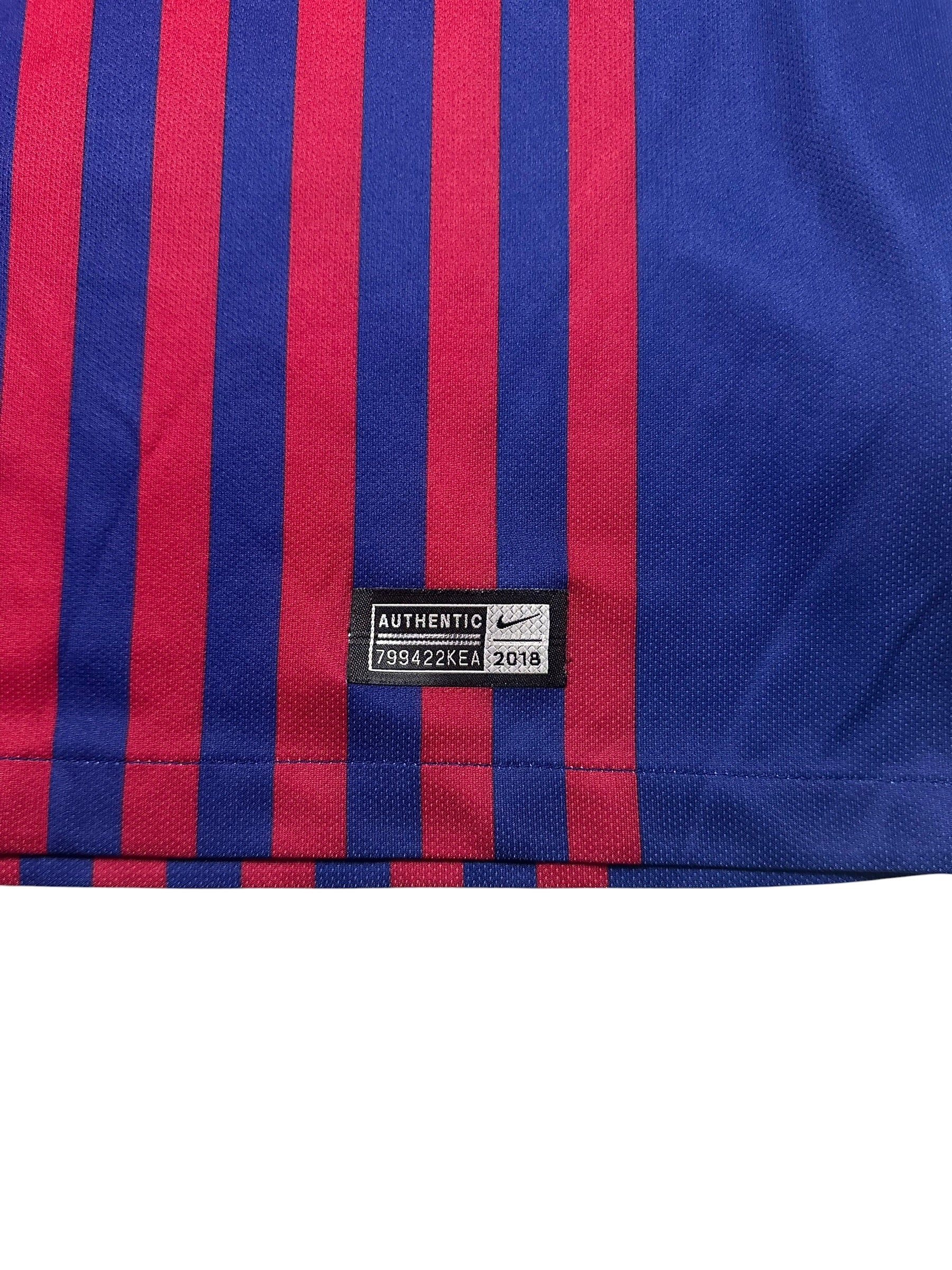 Nike FC Barcelona 2018-19 Home Jersey Coutinho #14 (XS)