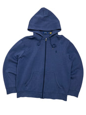 Polo Ralph Lauren Navy Full Zip Up Hoodie (L)