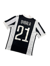Adidas Juventus 2017-18 Home Jersey Dybala #21 (XS)