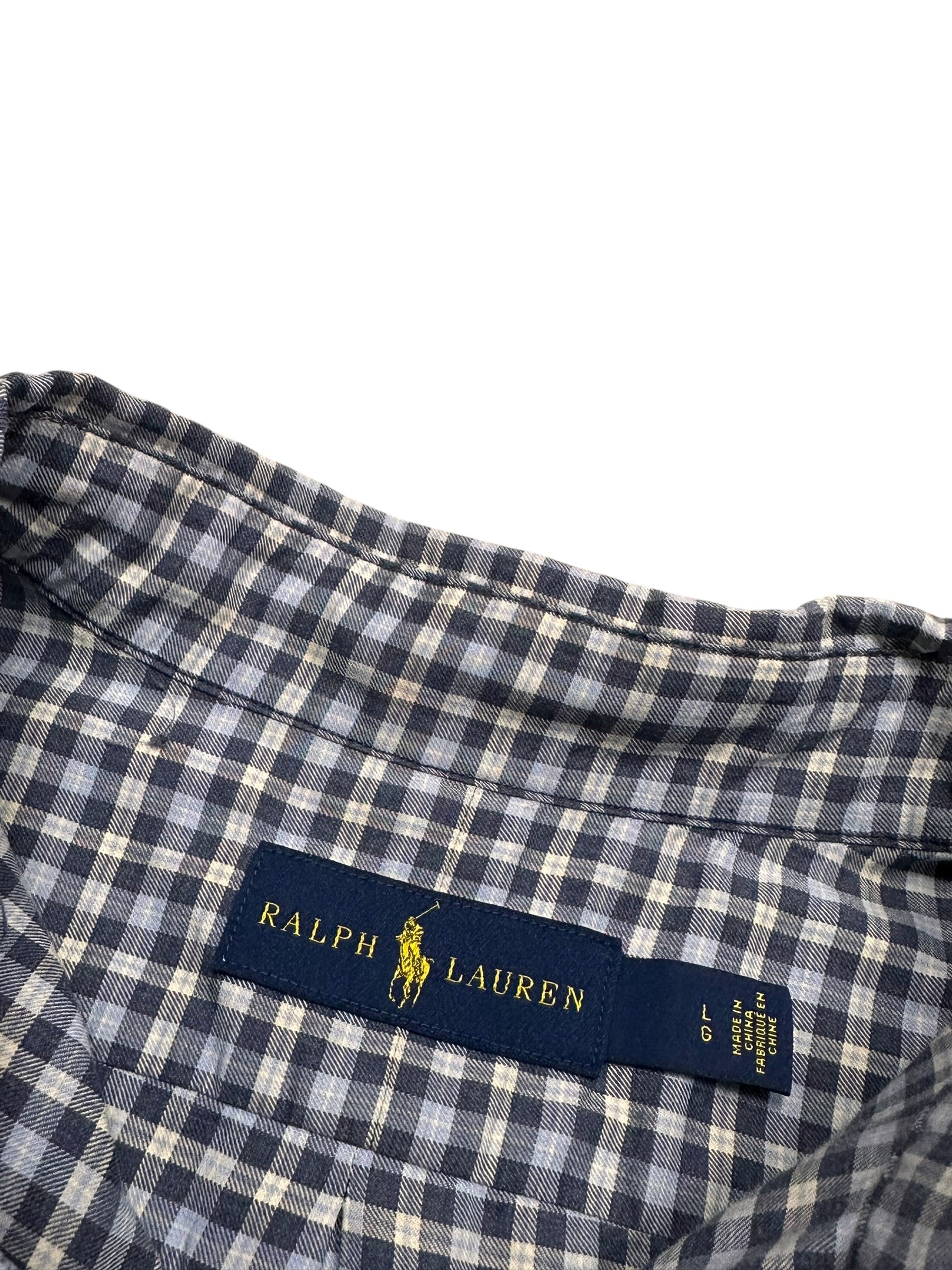 Ralph Lauren Gingham Shirt (L)