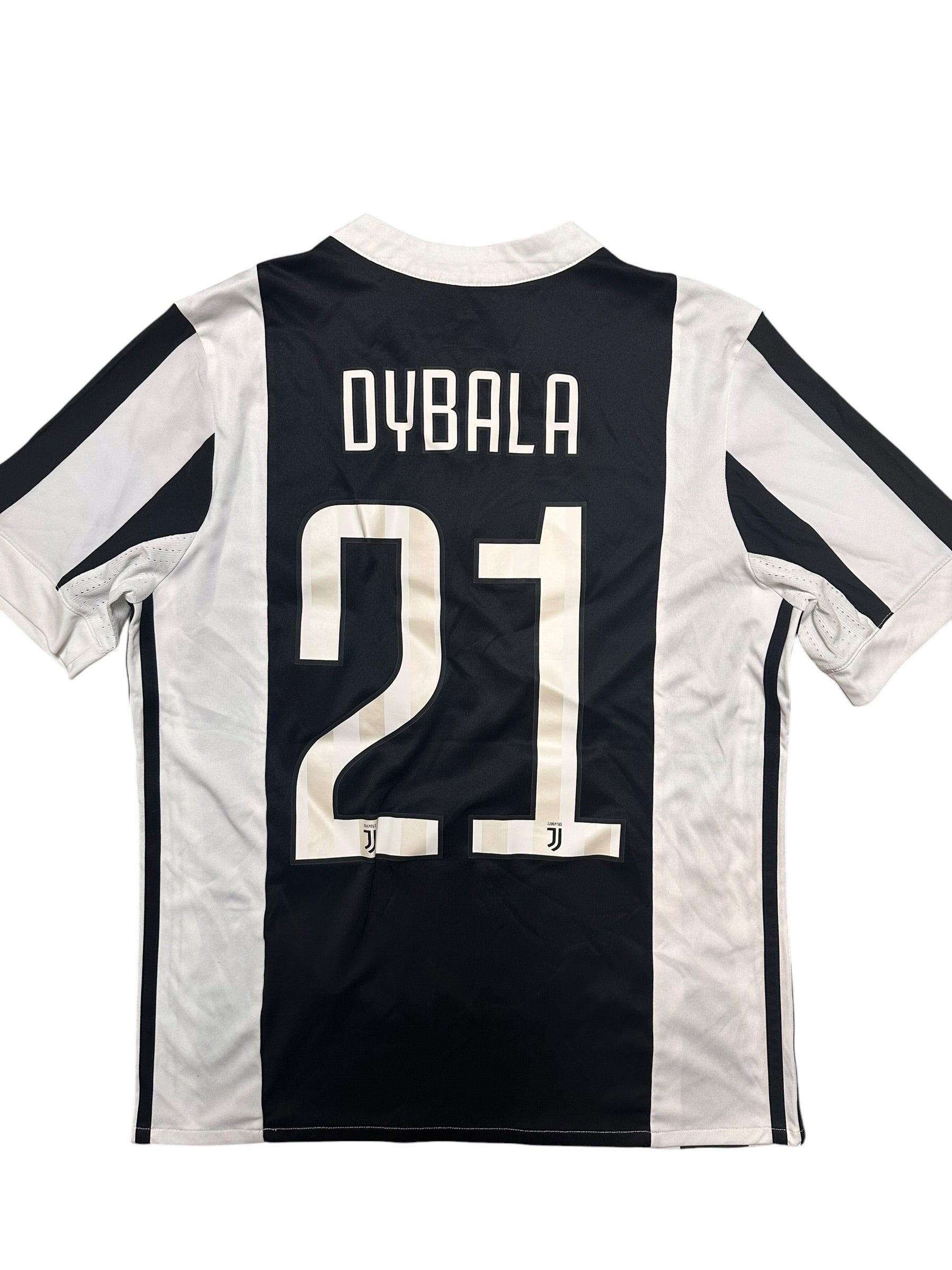 Adidas Juventus 2017-18 Home Jersey Dybala #21 (XS)