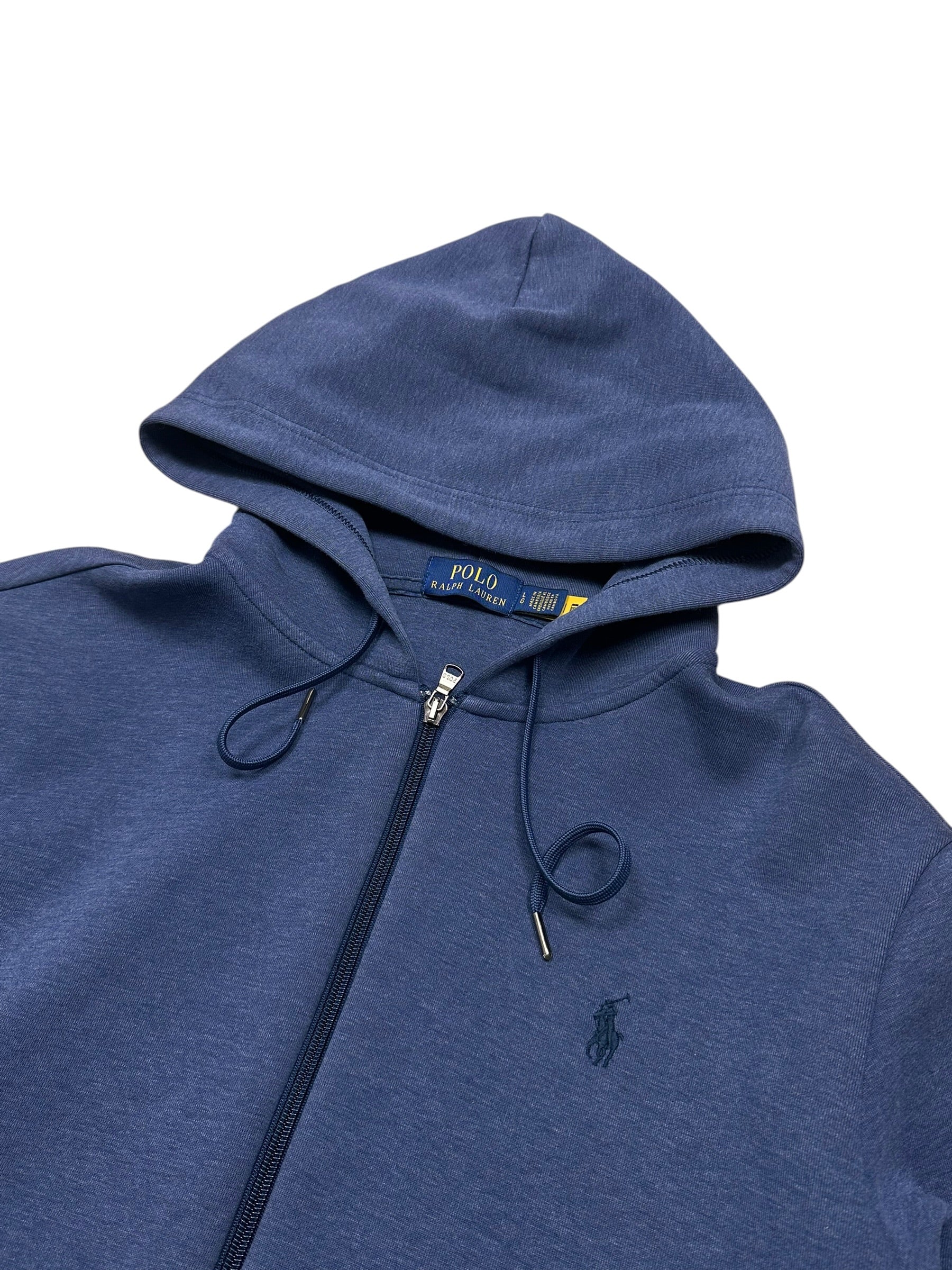 Polo Ralph Lauren Navy Full Zip Up Hoodie (L)