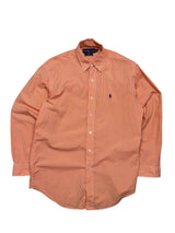 Ralph Lauren Orange Gingham Shirt (M)