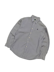 Ralph Lauren Striped Oxford Shirt (S)