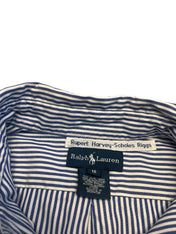 Ralph Lauren Striped Oxford Shirt (S)