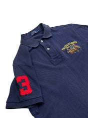Polo Ralph Lauren Triple Pony Navy Poloshirt (S)