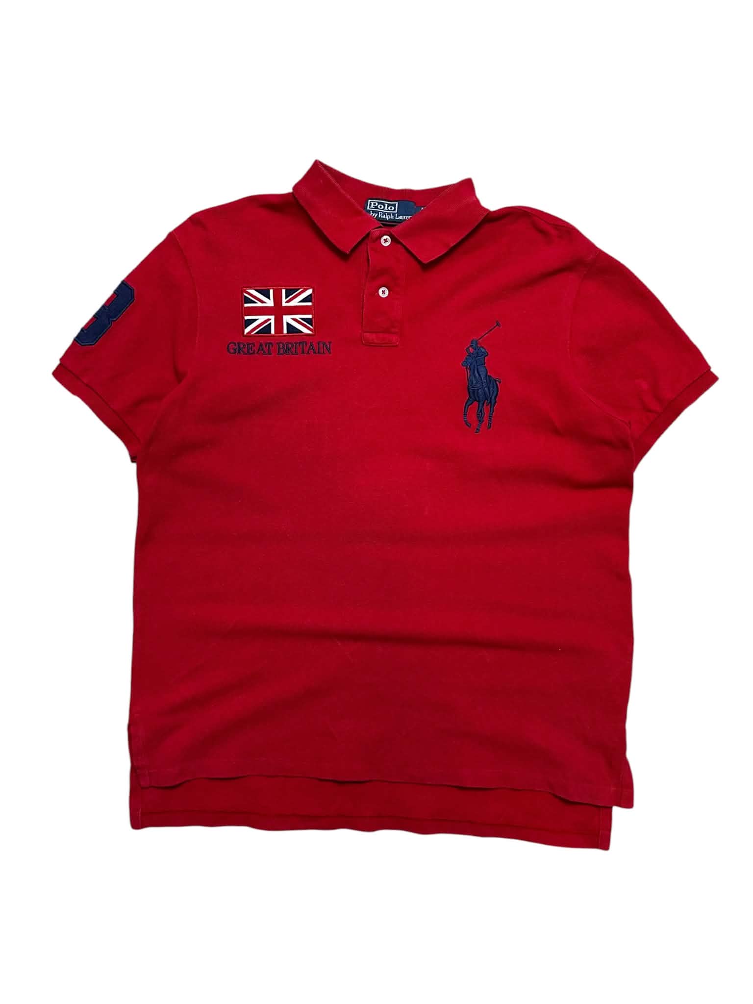 Polo Ralph Lauren Chief Keef GREAT BRITAIN Poloshirt (L)