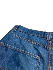 BIG PRINT Y2K Denim Shorts (M-34)