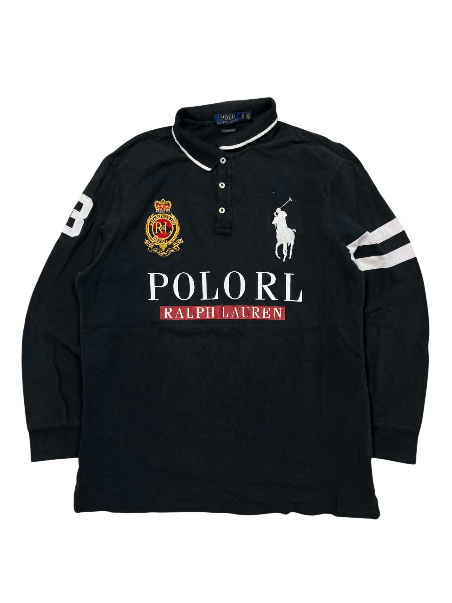 Polo Ralph Lauren Chief Keef Bigpony Longsleeve Polo (XL)